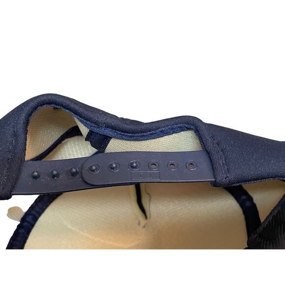 VTG GE General Electric Logo Blue Sunbelt Snapback Ball Cap Trucker Hat OS - Picture 6 of 7